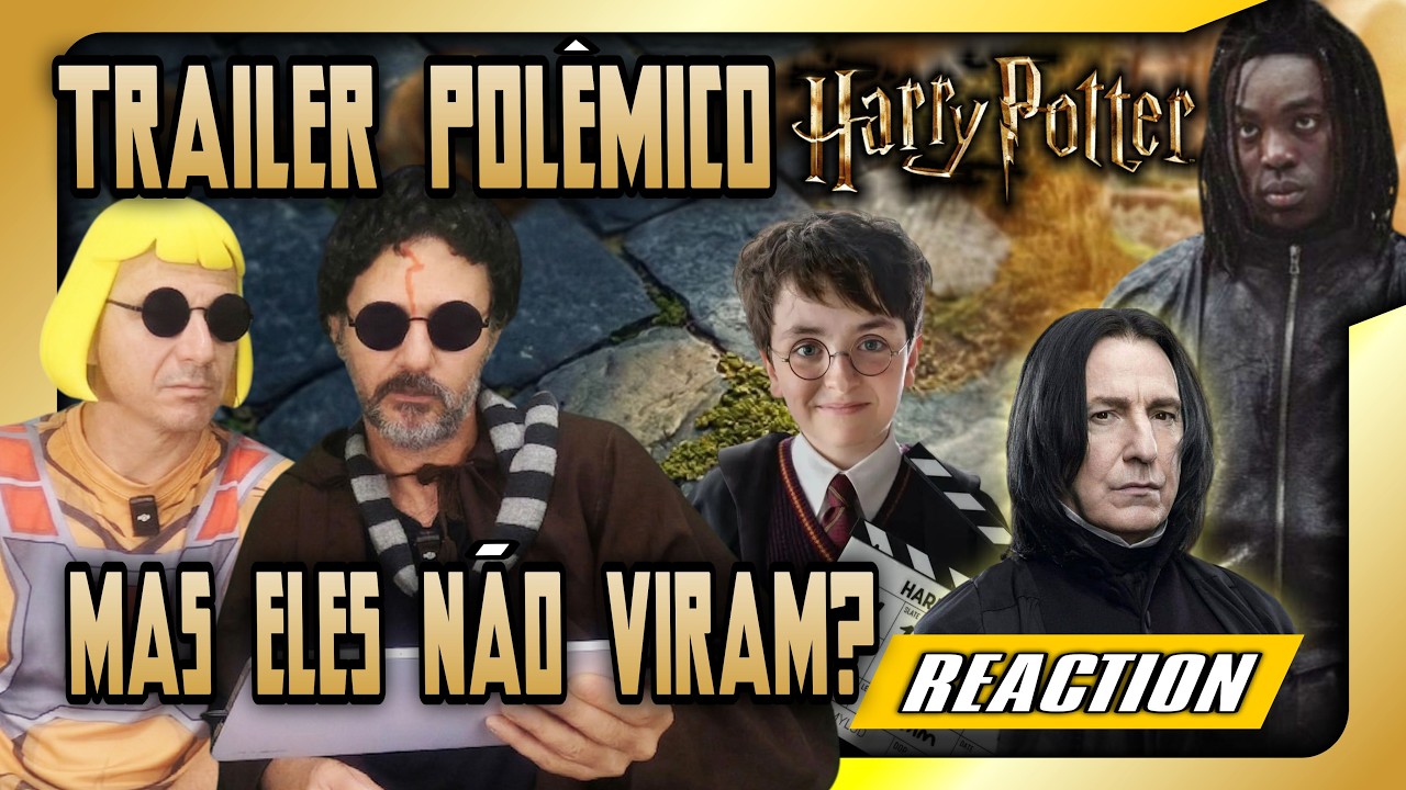 O TRAILER POLÊMICO DE HARRY POTTER... MAS OS PIOLOGOS VIRAM? #harrypotter