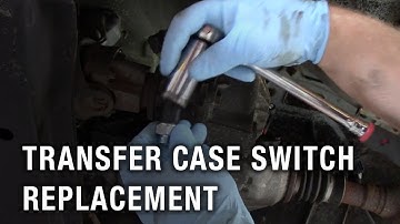 Transfer Case Switch Replacement - Jeep Cherokee