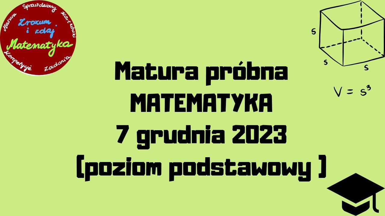 Liczba Log2 2 2 Jest Równa #2 Matura próbna matematyka 2023 grudzień Liczba log2 96 − log2 3 jest
