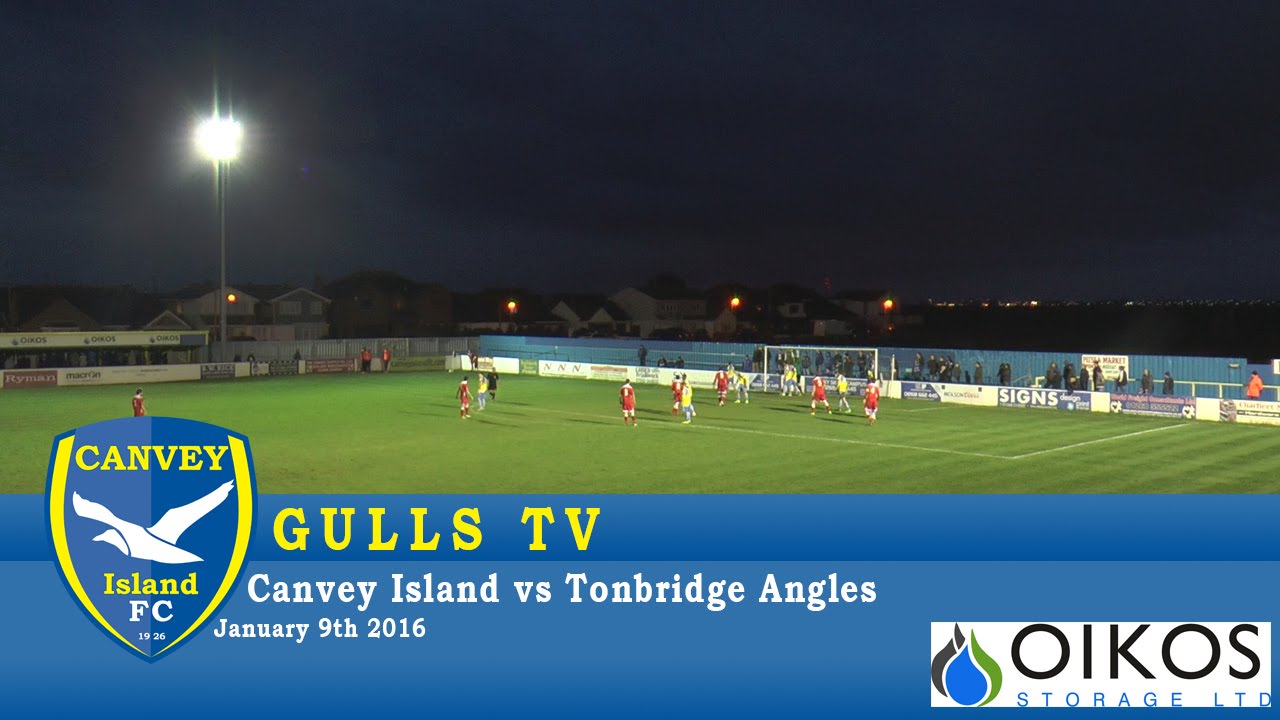 football score Canvey Island 1-1 Tonbridge Angels - 09 January 2016
