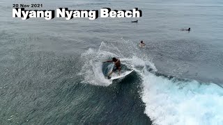 Surfing Nyang nyang  Beach BALI 10:00 20Nov.2021