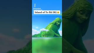 Real island of Te Fiti #moana #disney