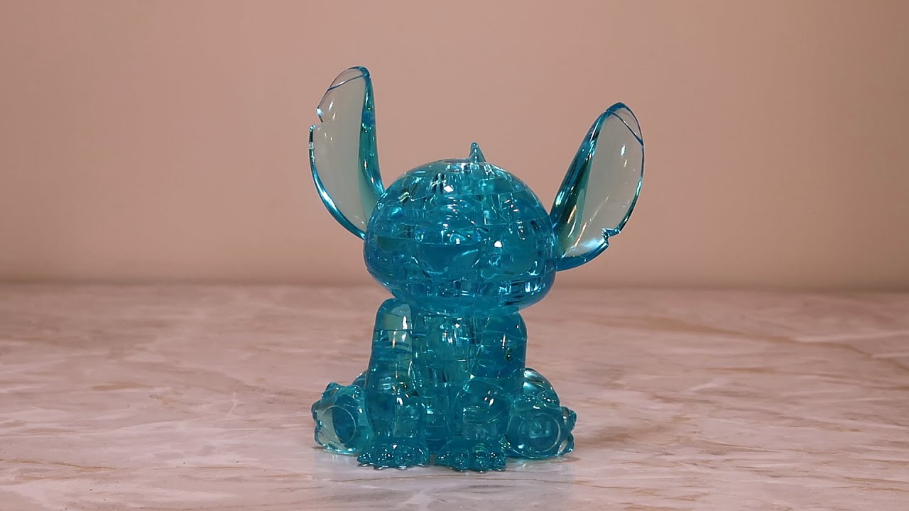 3D Crystal Puzzle - Stitch - YouTube