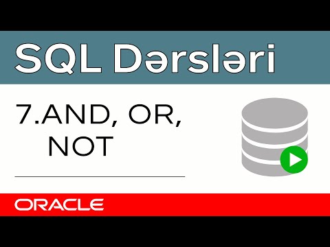 Video: SQL-də NOT LIKE operatoru varmı?
