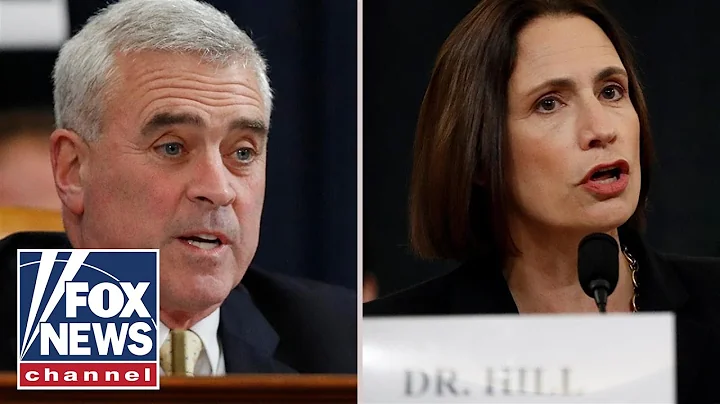 Fiona Hill clashes with Rep. Wenstrup on Ukraine i...