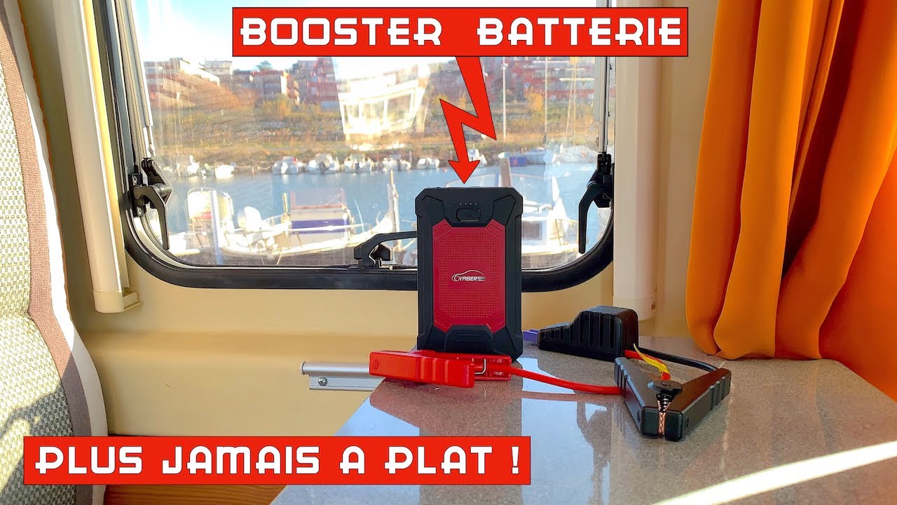 Booster Batterie, 1200A 12000Mah Ip66 Étanche Booster De Batterie