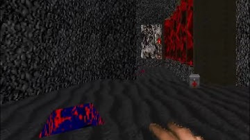 Doom level E3M2, Slough of Despair: Tunnel trap / softlock