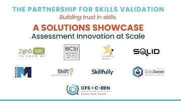 Partnership for Skills Validation Solutions Showcase