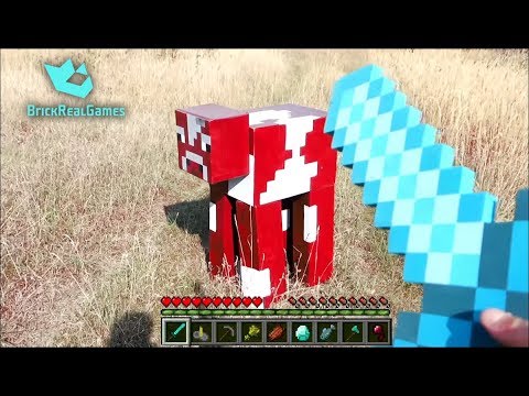 Realistic Minecraft in Real Life Top Mushroom Cow ...