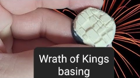 How to base your Wrath of Kings miniatures. #wrathofkings #basing #paintingforbeginners