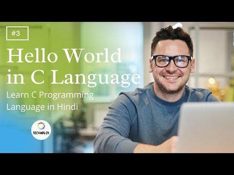 #4c hello world in C | Learn C Programming Language in hindi