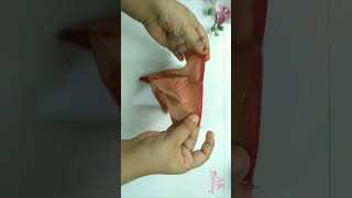 Barbie Doll Plazo Making | #diy #akdollcloset #shorts