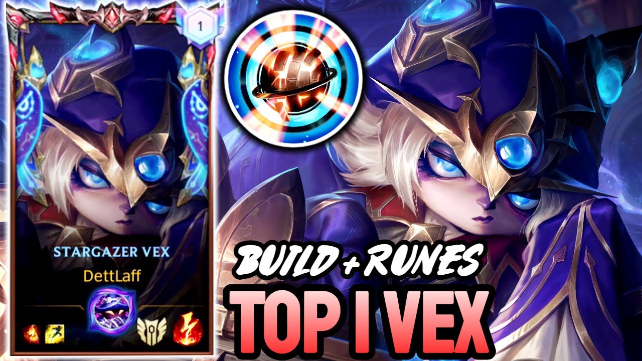 WILD RIFT VEX - TOP 1 VEX GAMEPLAY - GRANDMASTER RANKED