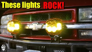 Harbor Freight's NEW Roadshock EDGE Led lights. Unboxing, install and test!