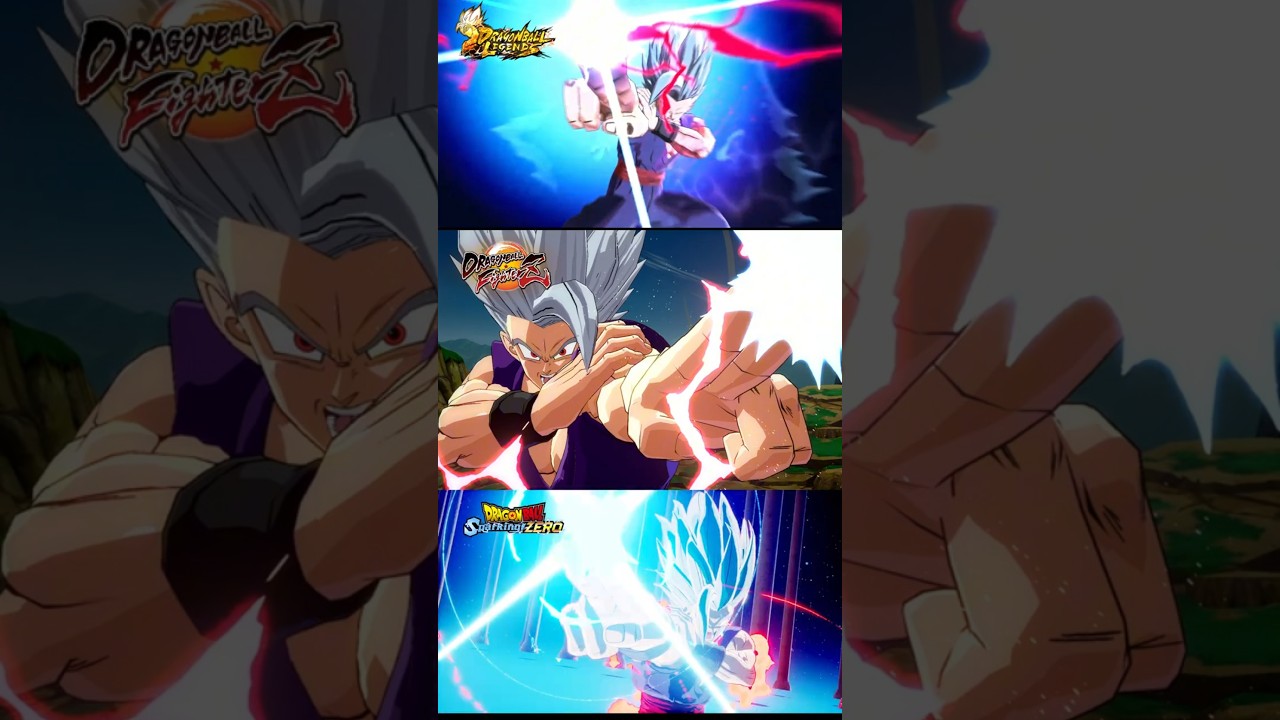Beast Gohan COMPARISON  -  DBL Vs DBFZ Vs DBSZ   