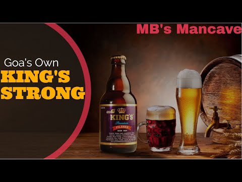 kings-strong-beer-review-in-hindi-|-goa's-own-|-#beerthursday