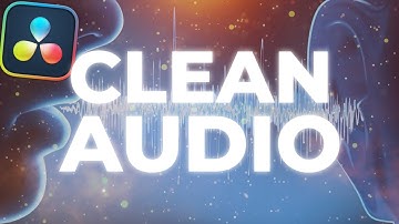 How To Remove Audio Background Noise In Davinci Resolve 20