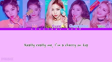 🔴 ITZY (있지) - CHERRY [Han/Rom/Eng] Color Coded Lyrics | Spectral KPOP