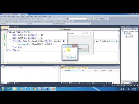 vb.net sinhala tutoria - VERIABLE 1 -6