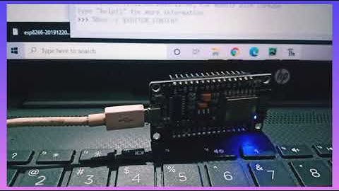 Micro_Python project | Pawan Meena | Blinking #nodemcu using #Python | IoT with Python | iot| Python
