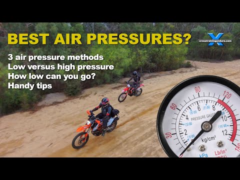 How to pick the best air pressures for adventure/dual sport riding︱Cross Training Adventure