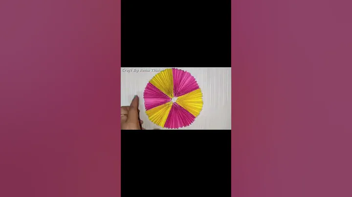 #shorts How To Make Wall Hanging Craft Ideas | Ice Cream Stick se Wall Hanging Kaise Banaye