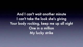 Video thumbnail of "Lucky strike - Maroon 5 ( Lyrics ) perfect audio"