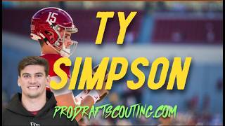 Meet Ty Simpson 🎶 // The Blue Chip Prospect Everyone Loves to Hate