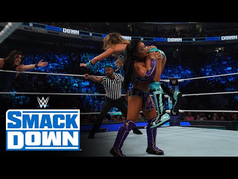 Rodriguez & Aliyah vs. Shotzi & Li — WWE Women's Tag Team Tournament: SmackDown, Aug. 12, 2022 – WWE