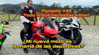 Poniendo a prueba mi nueva moto! Ducati Panigale V4S, todo lo que necesitas saber!