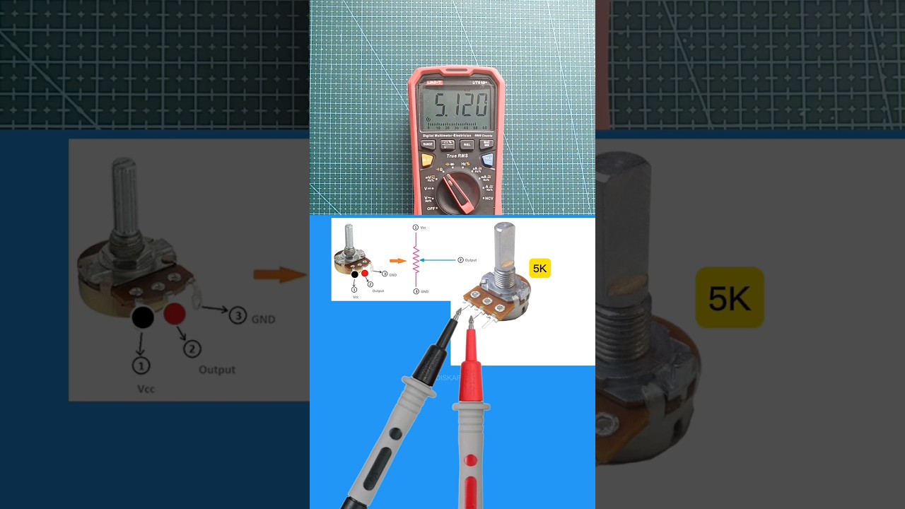 how to test potentiometer #tutorial