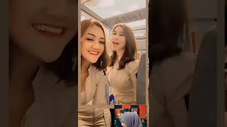 Pramugari Cantik Lionair Goyang Slay Olay