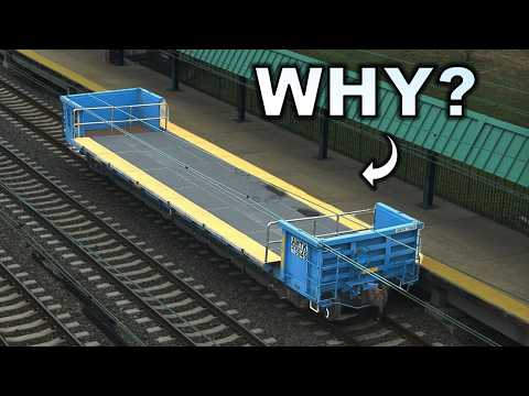 This platform is actually a train car