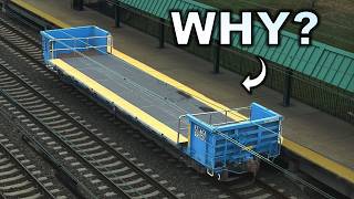 This platform is actually a train car