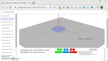 Understanding Volume & Cubic Units