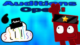 A new object show [OPEN] Auditions again