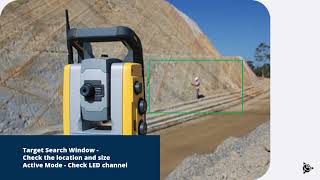 Trimble Total Station: Troubleshooting - Target Tracking