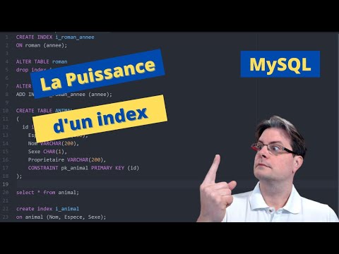 Vidéo: Comment les index sont-ils stockés dans MySQL ?