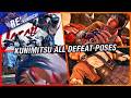 Kunimitsu – All Defeat Poses (Free Camera / Mask Off) #88 | TEKKEN 8 [RE:C]