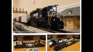 MGR Shops: Broadway Limited NS High Hood SD40-2 With Loksound & Scale Sound Systems Speaker