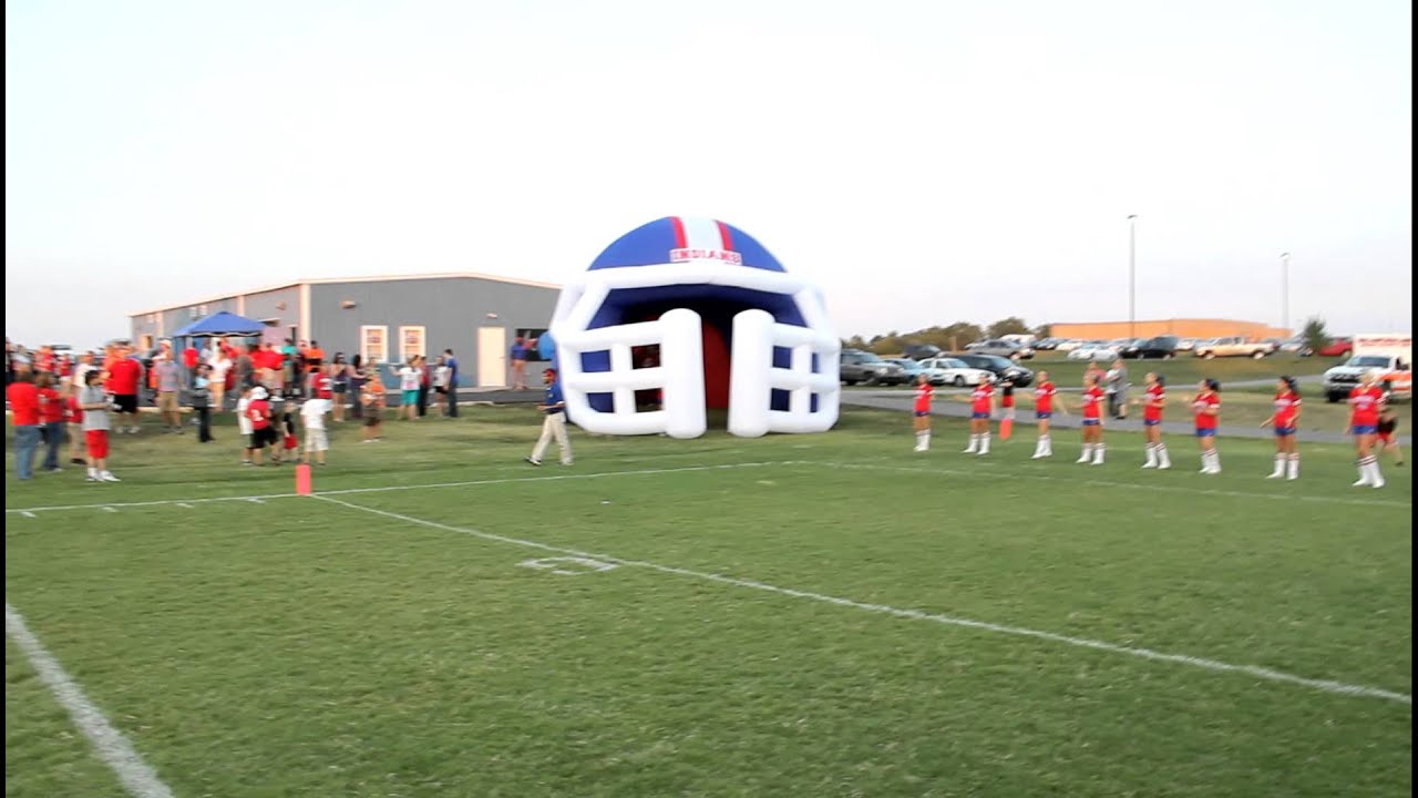 Adair County football entrance vs Caverna YouTube
