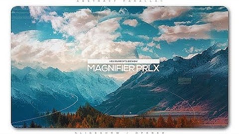Magnifier Parallax Slideshow 20250626 - Free After Effects Templ