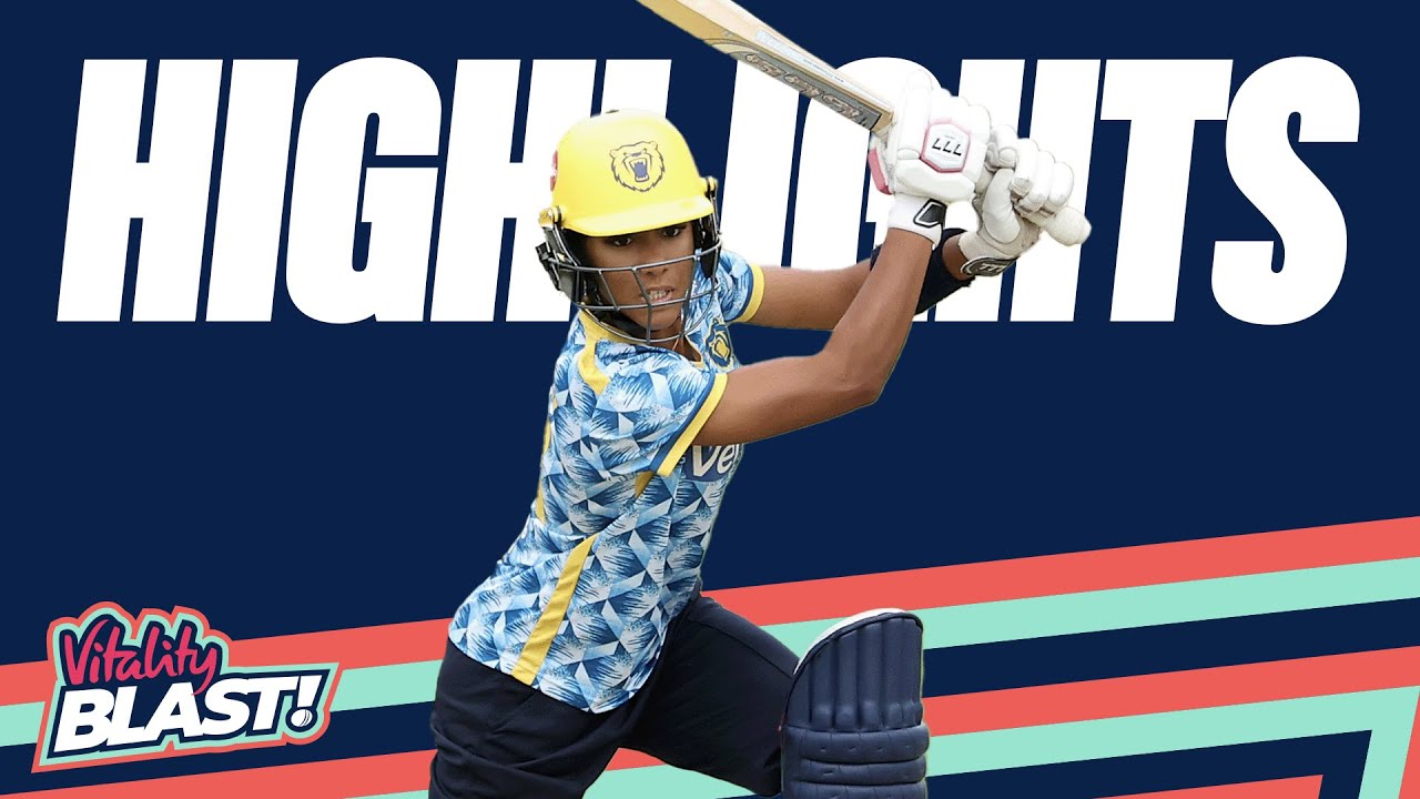 Davina Perrin Puts On A Show! | Bears Women v Durham Women - Highlights | Vitality Blast 2025
