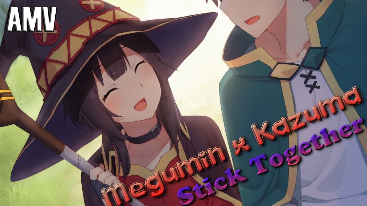 Shipping Intensifies Kazuma and megumin flushed together Konosuba