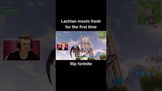 LACHLAN meets FRESH for the 1st time! Fortnite #shorts