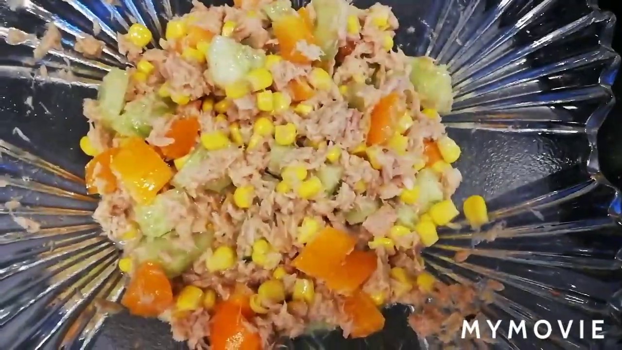 &amp;quot;Low Carb&amp;quot; Tuna Salad with sweet corn- Thunfisch Salat mit Mais - YouTube