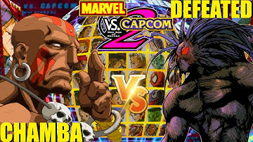 MvC2 Mvci Umvc3 CHAMBA vs DEFEATED (Fightcade) pt 3