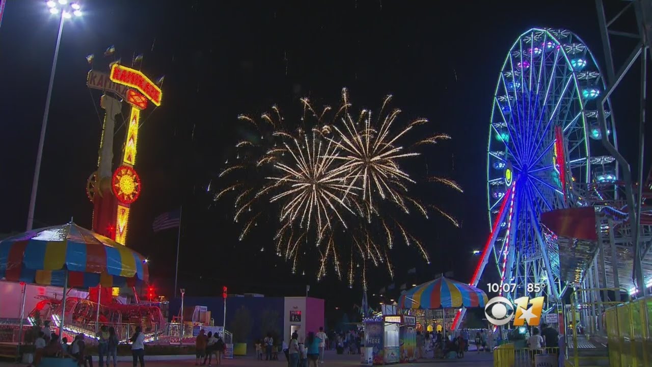 Big Fourth Of July Show At Fair Park YouTube