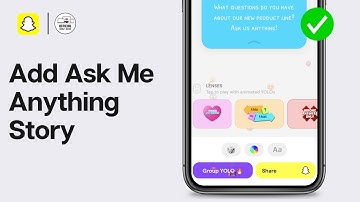How To Add Ask Me Anything Story On Snapchat (2024 GUIDE)