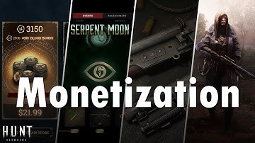 We need to talk about Monetization in Hunt: Showdown...